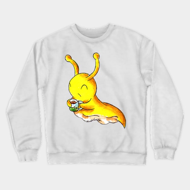 Sluggish Morning Crewneck Sweatshirt by KristenOKeefeArt